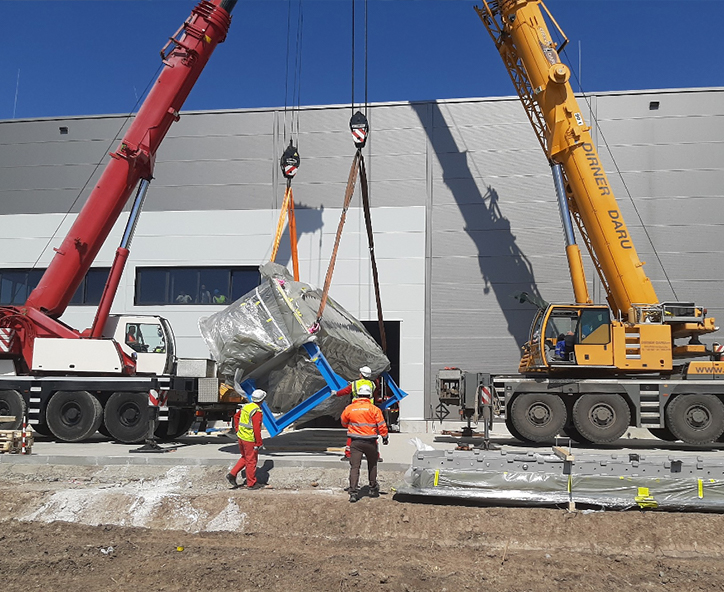 Advanced machinery installation | Beck & Pollitzer