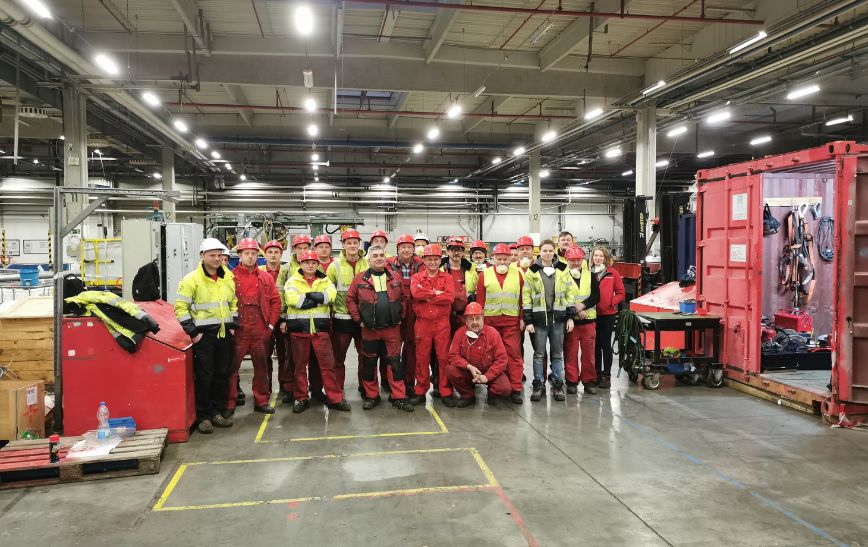 Relocation and assembly of production lines | Beck & Pollitzer